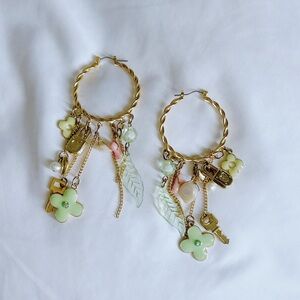 Dangly Hoop Earrings